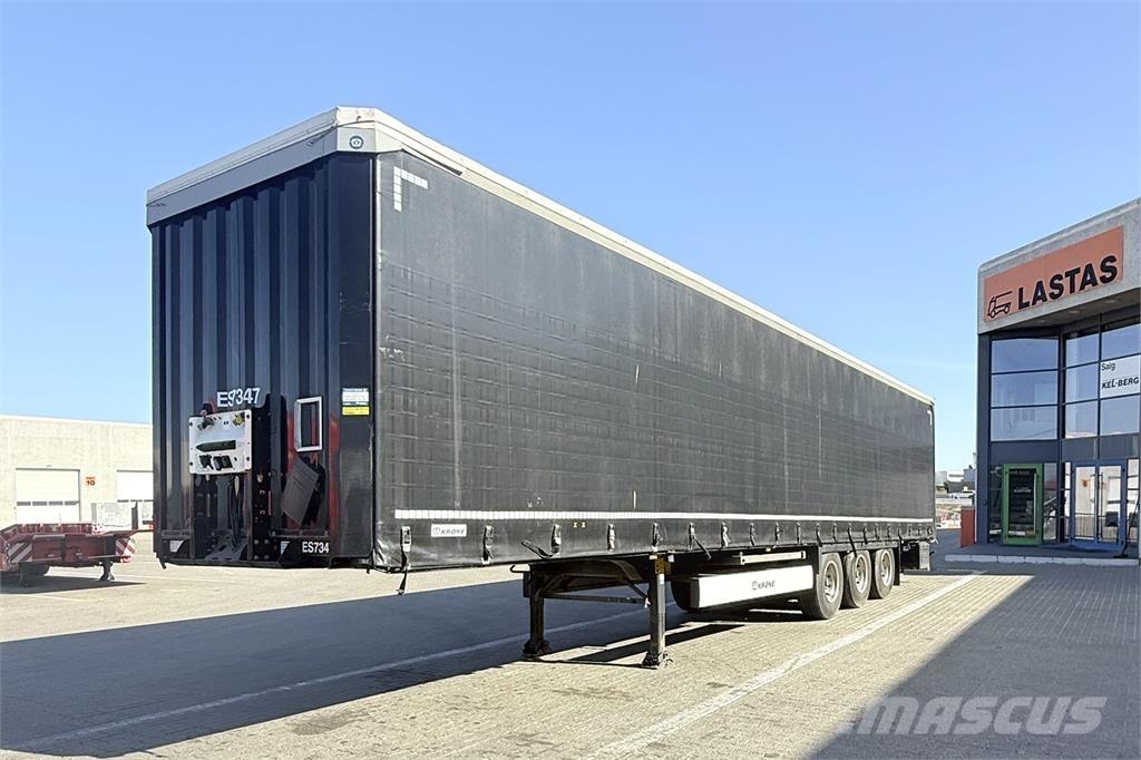 Krone 3 AKS. Curtainsiderauflieger