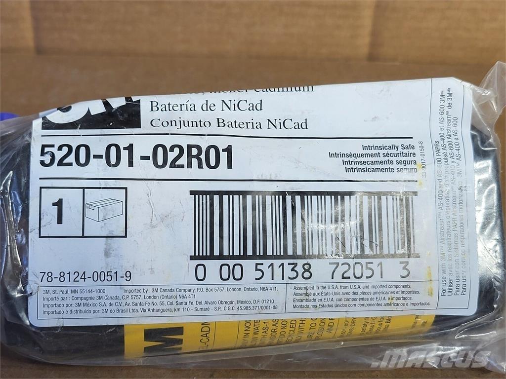  3M 520-01-02R01 Batterien