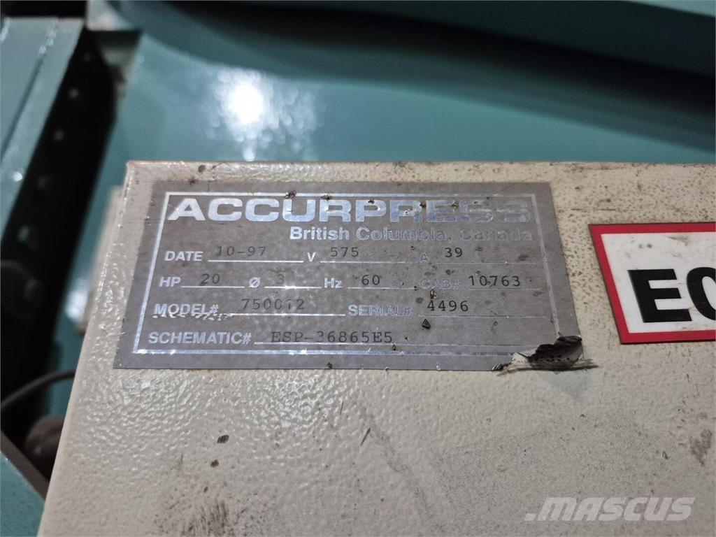  ACCURPRESS 750012 Sonstige Baumaschinen