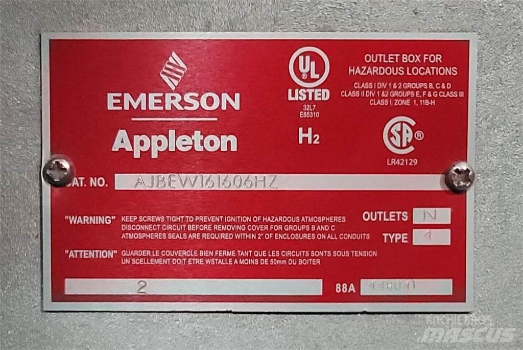  APPLETON AJBEW161606Hz Sonstige Baumaschinen