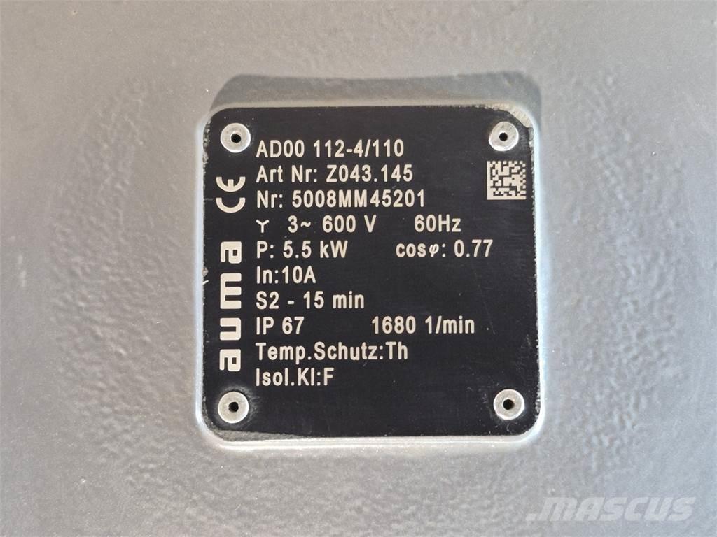  AUMA AD00 112-4/110 Sonstige Baumaschinen