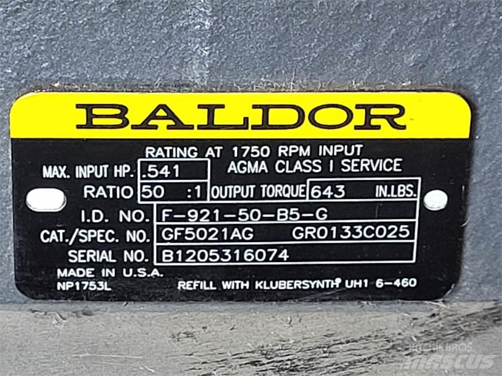 Baldor GF5021AG Sonstige Baumaschinen