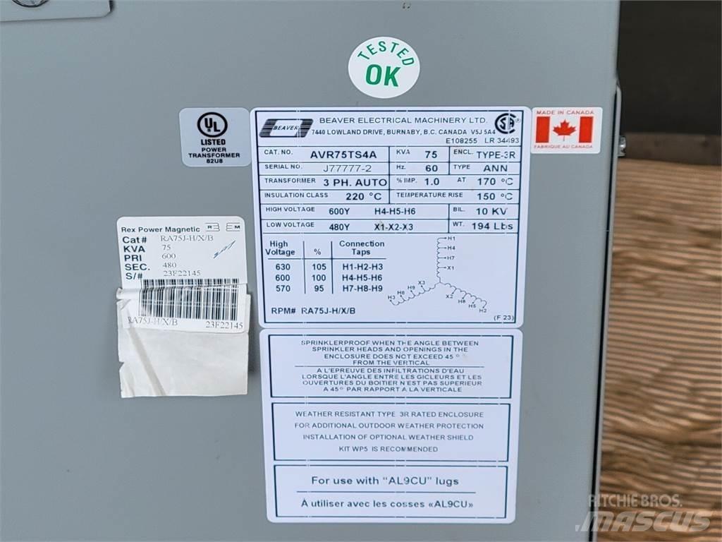  BEAVER AVR75TS4A Sonstige Baumaschinen
