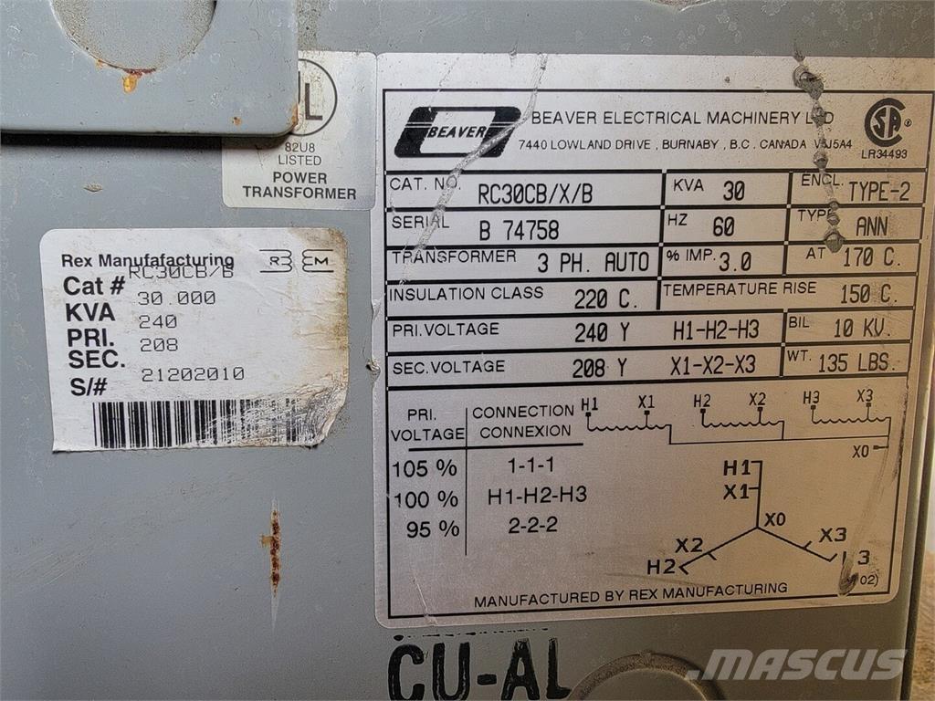  BEAVER RC30CB/X/B Sonstige Baumaschinen