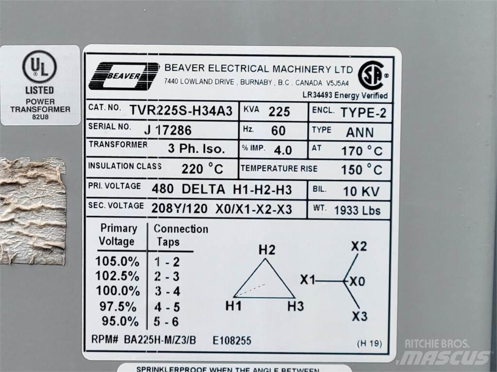  BEAVER TVR225S-H34A3 Sonstige Baumaschinen