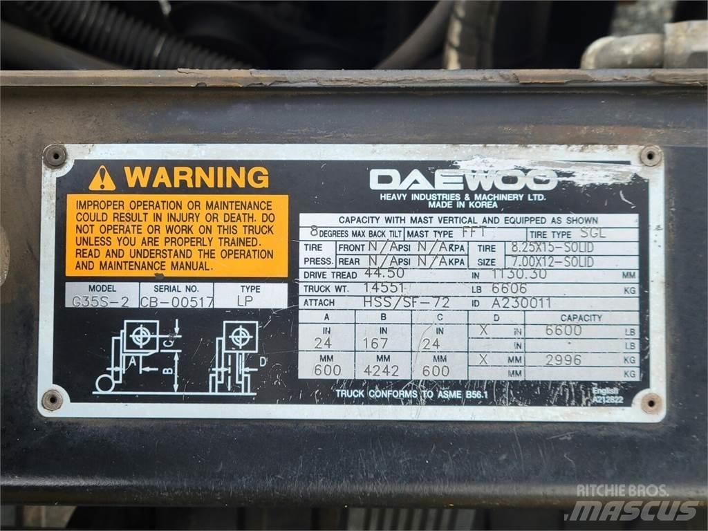 Daewoo G35S-2 Sonstige Baumaschinen