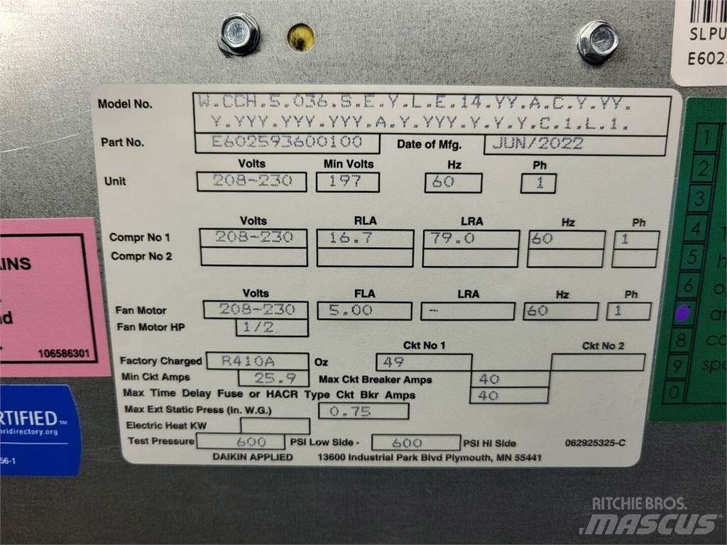  DAIKIN Enfinity 036 Kühl- und Heizsysteme