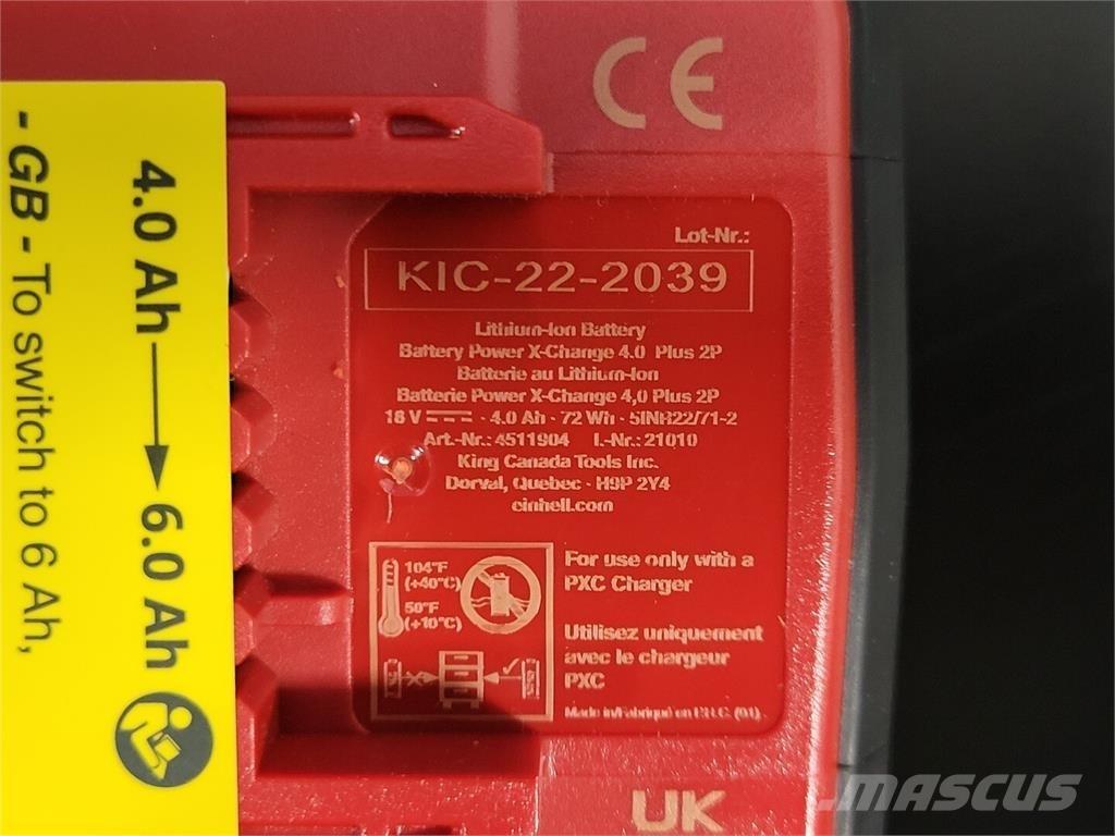 Einhell 4511904 Batterien