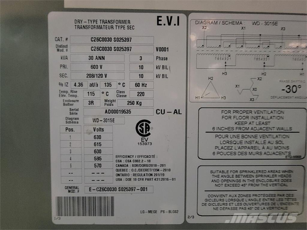 Evi CZ6C0030 S025397 Sonstige Baumaschinen