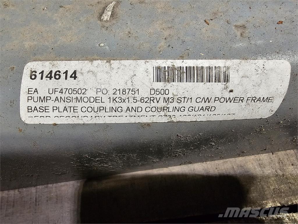  FLOWSERVE MK3 STD Wasserpumpen