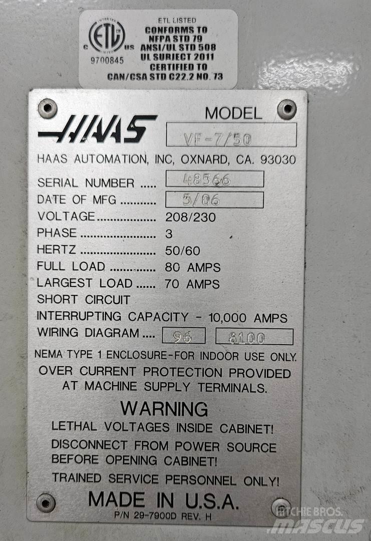 Haas VF-7/50 Sonstige Baumaschinen