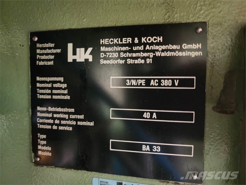  HECKLER & KOCH BA 33 Sonstige Baumaschinen