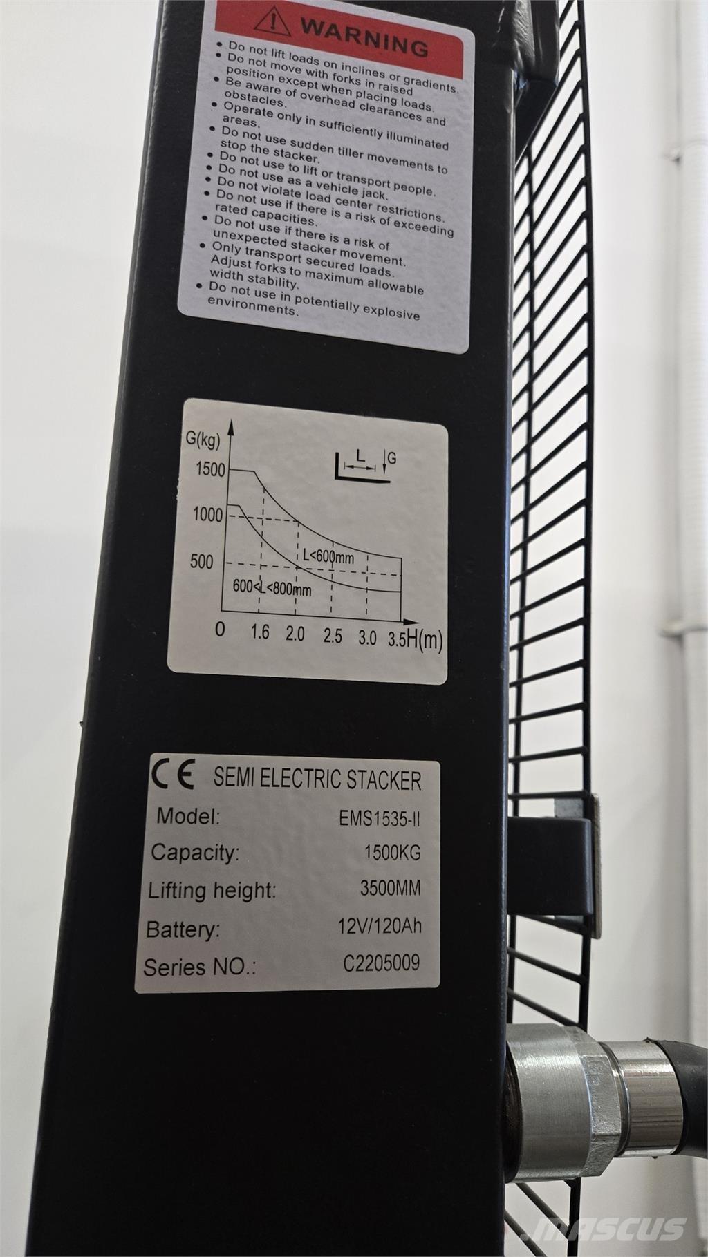  HOC EMS1535-II Sonstige Baumaschinen