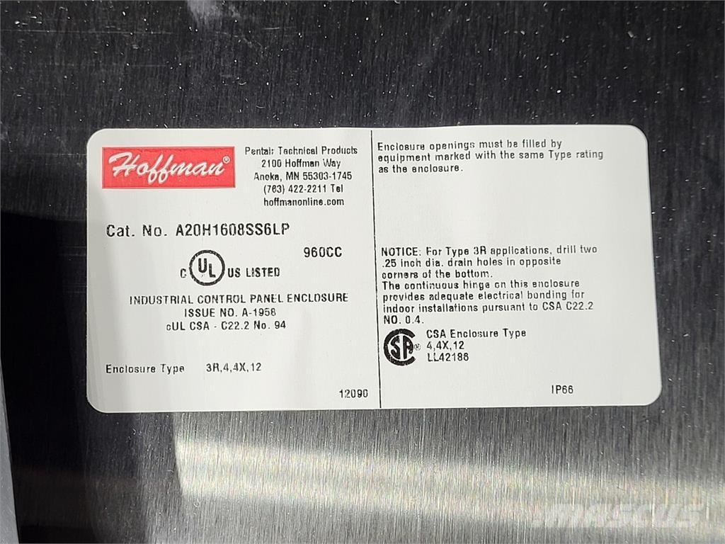 Hoffman A20H1608SS6LP Sonstige Baumaschinen