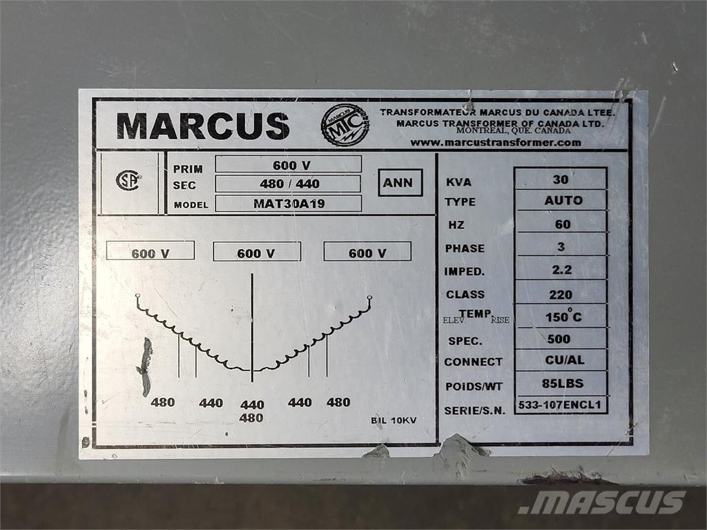  MARCUS MAT30A19 Sonstige Baumaschinen