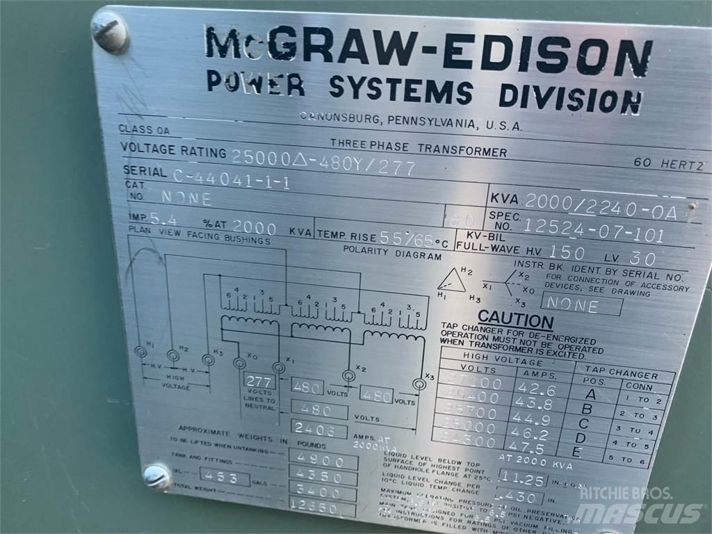  MCGRAW-EDISON Sonstige Baumaschinen