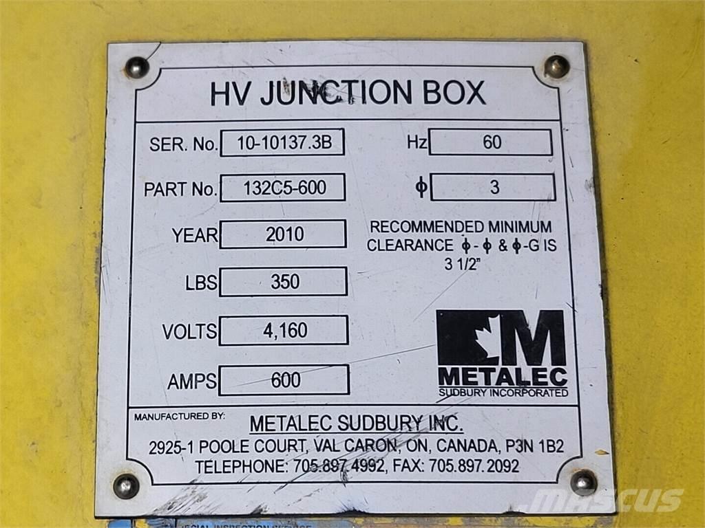  METALEC 132C5-600 Sonstige Baumaschinen