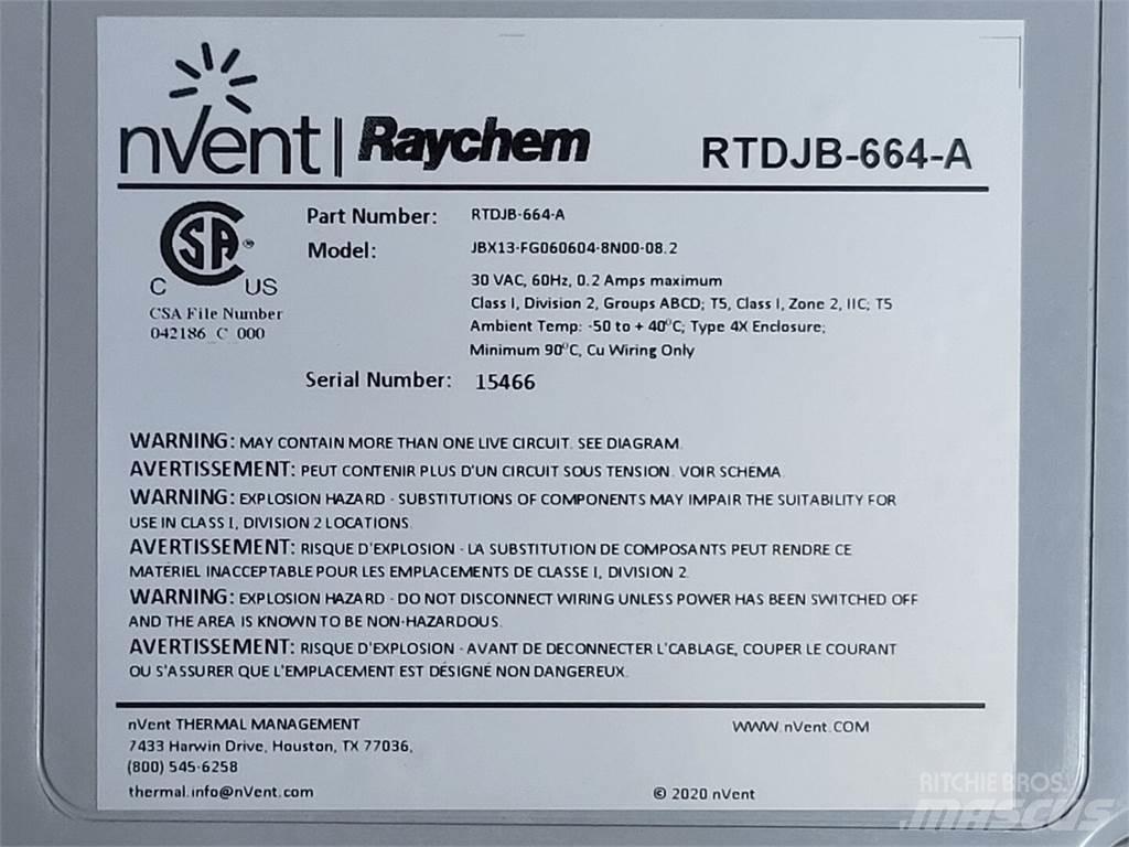 NVENT RTDJB-664-A Sonstige Baumaschinen