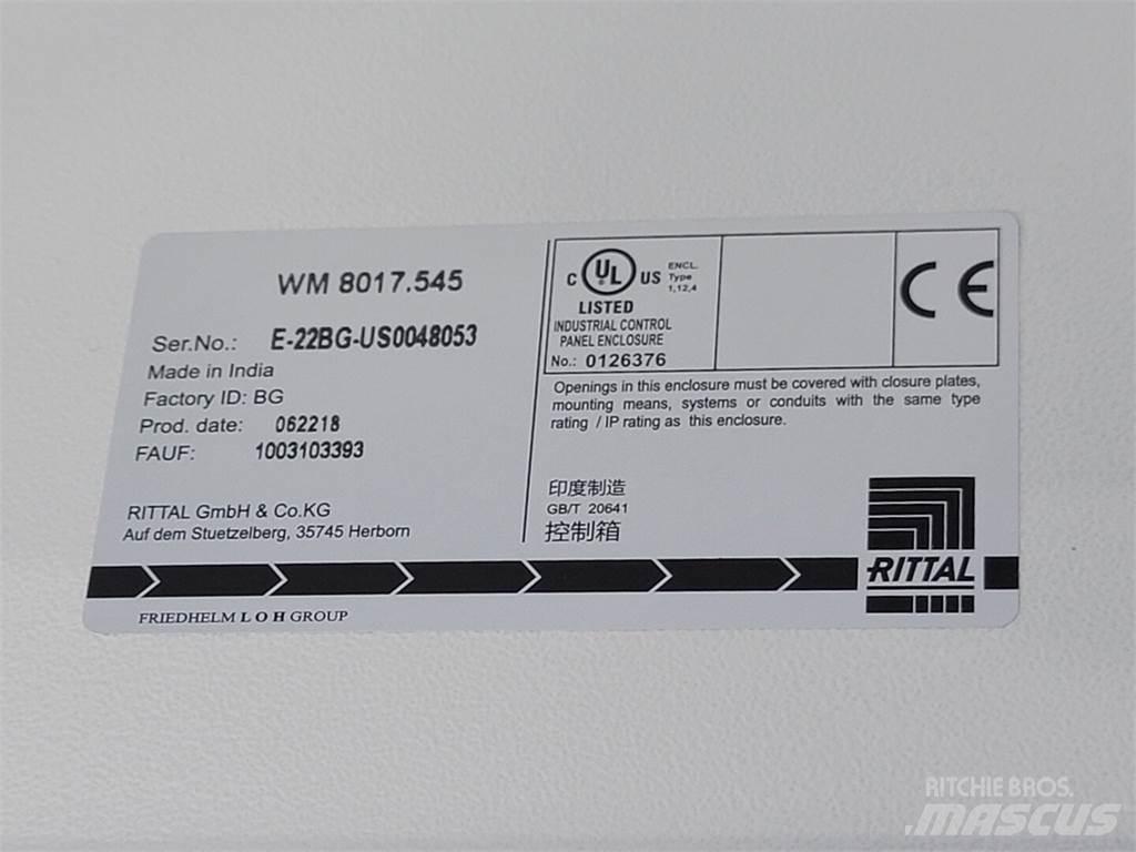  RITTAL WM 8017.545 Sonstige Baumaschinen