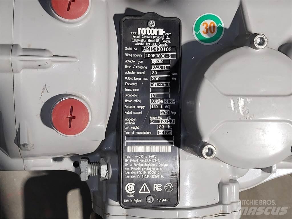  ROTORK IQTM250 Sonstige Baumaschinen