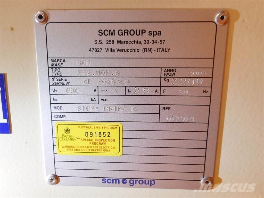 SCM Sigma Prima K Sonstige Baumaschinen