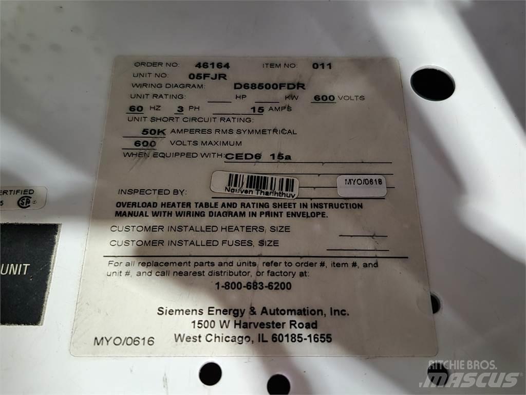 Siemens CED63B015 Sonstige Baumaschinen