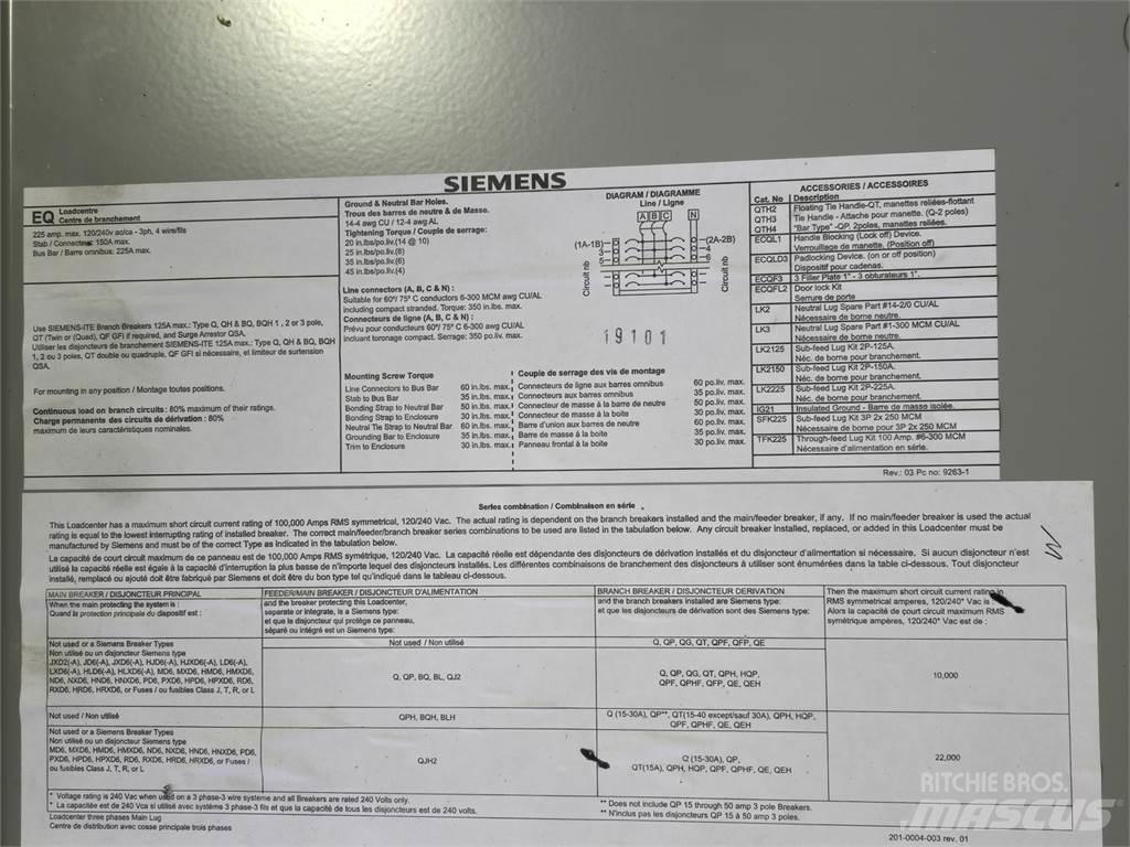 Siemens EQ424225 Sonstige Baumaschinen