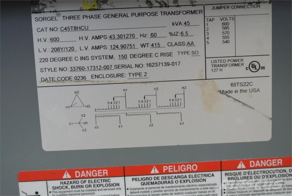  SQUARE D C45T8HCU Sonstige Baumaschinen
