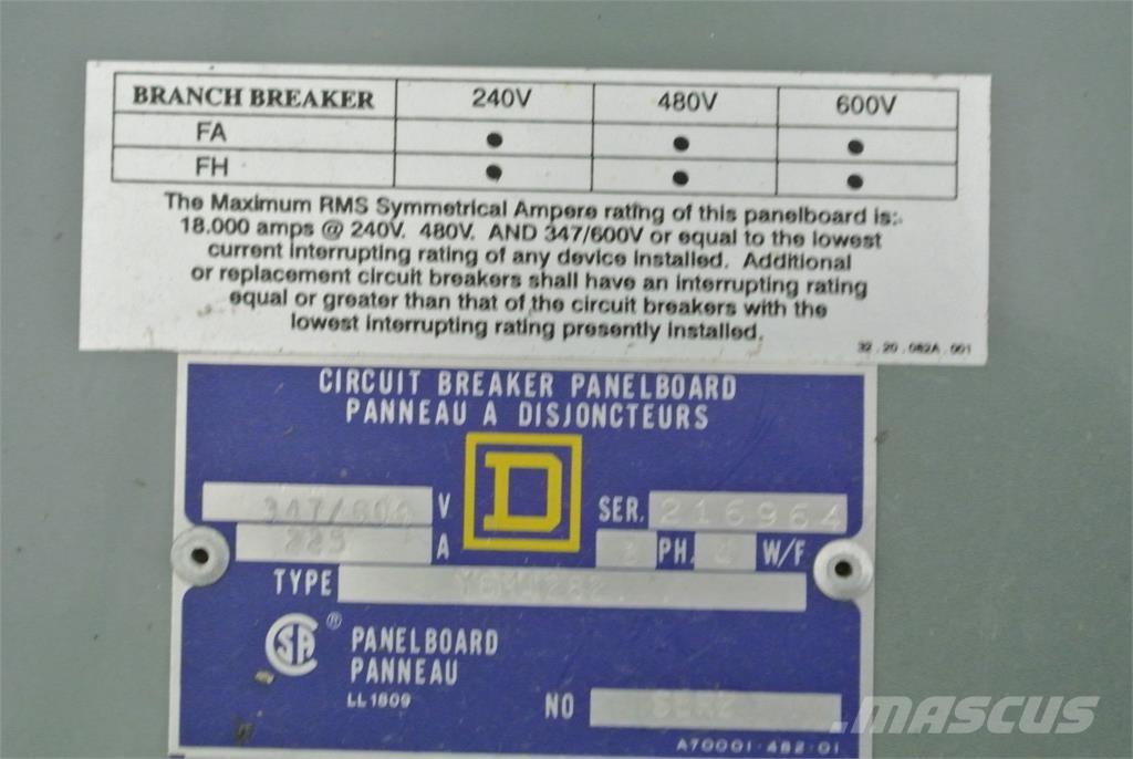  SQUARE D YBM4282 Sonstige Baumaschinen