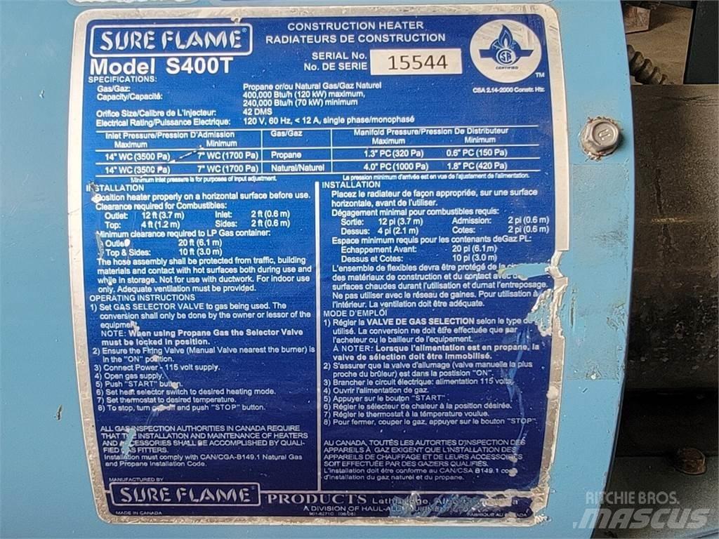  SURE FLAME S400T Kühl- und Heizsysteme