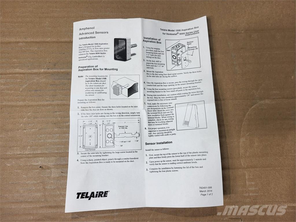  TELAIRE 1508 Sonstige Baumaschinen