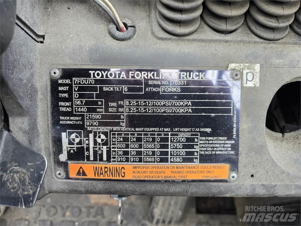 Toyota 7FDU70 Sonstige Baumaschinen