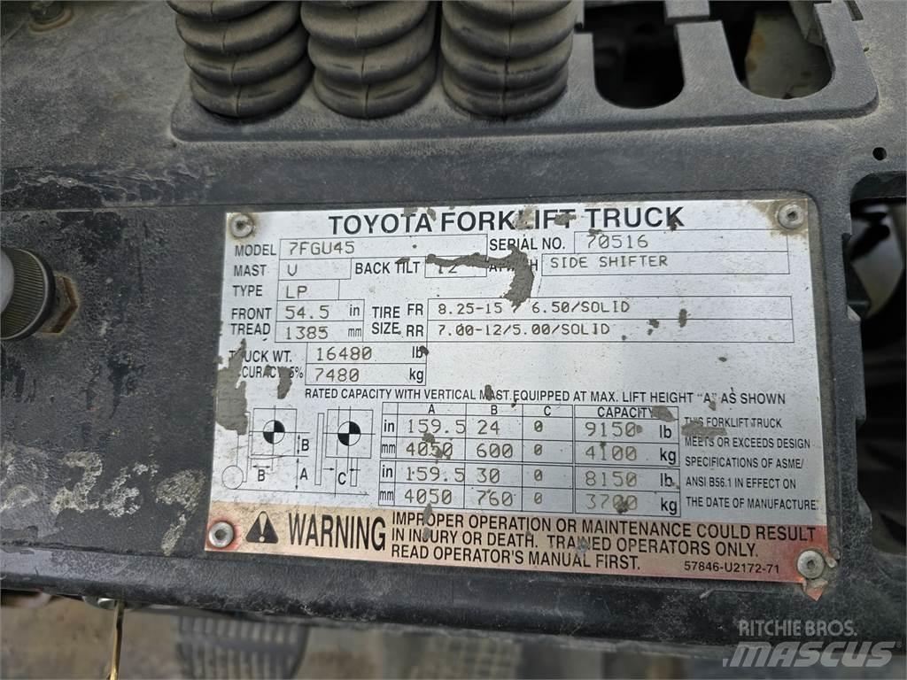 Toyota 7FGU45 Sonstige Baumaschinen