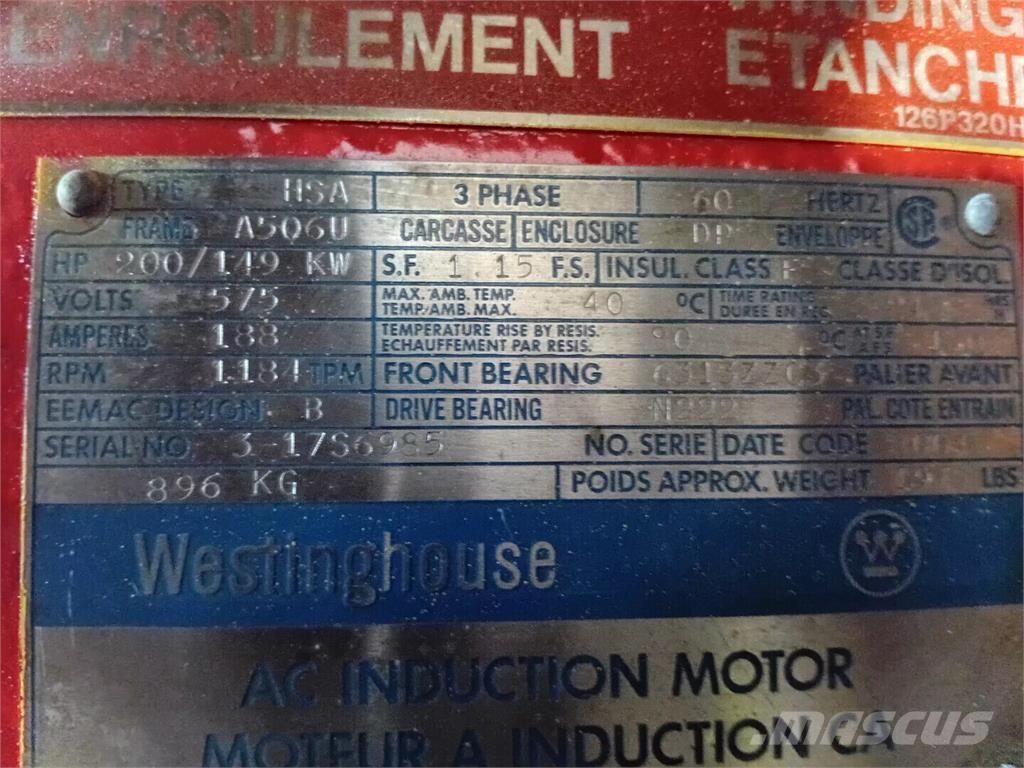 Westinghouse HSA Industriemaschinen