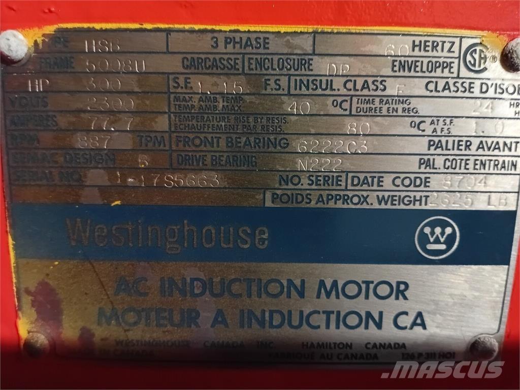 Westinghouse HSB Industriemaschinen
