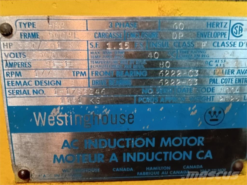 Westinghouse HSB Industriemaschinen