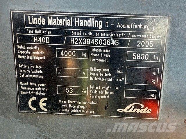 Linde H 40 D Dieselstapler