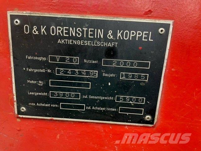 O&K V 20 Dieselstapler