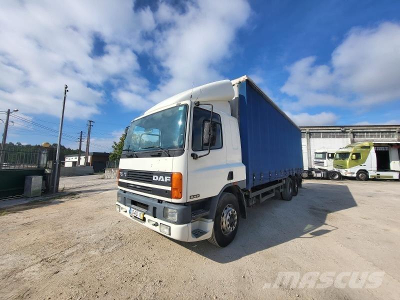 DAF 75 ATI 300 Pritsche & Plane