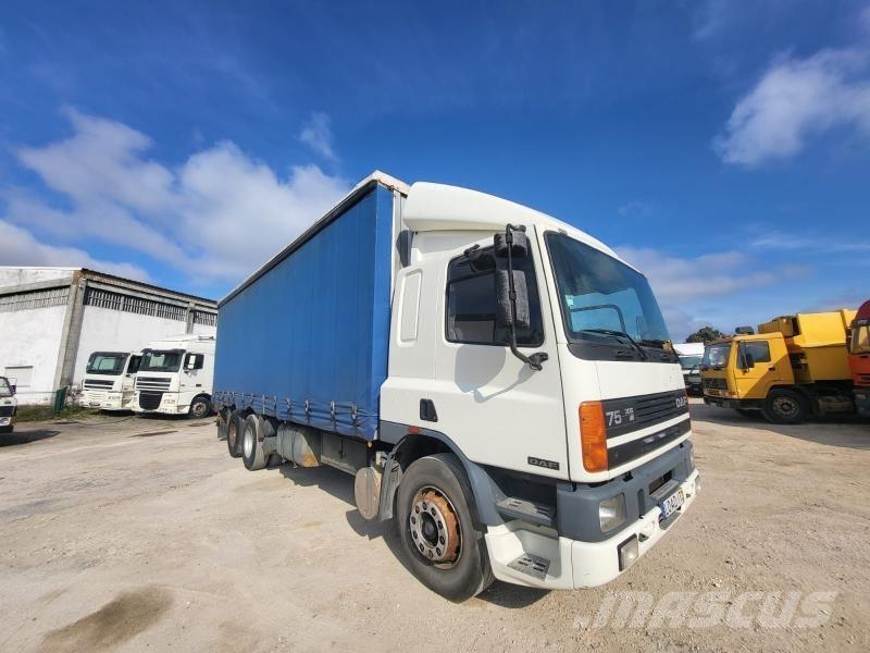 DAF 75 ATI 300 Pritsche & Plane