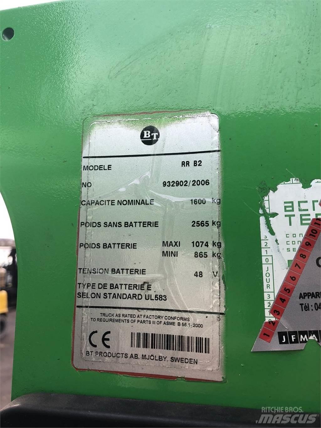 Cesab RRB2 Schubmaststapler