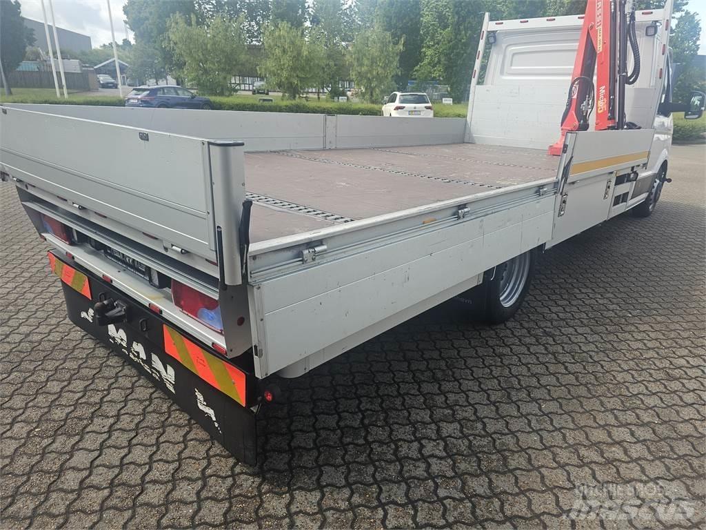 MAN TGE 6.160 A8 Pritschenwagen/Pritschenwagen mit Seitenklappe