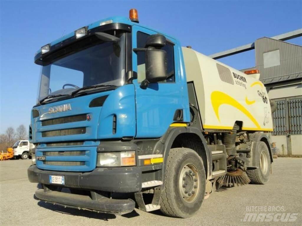 Scania P 230 Bucher Kehrmaschine