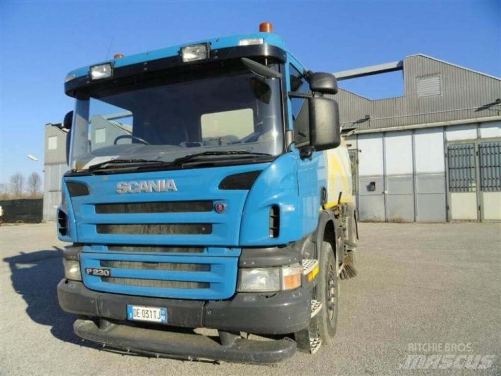 Scania P 230 Bucher Kehrmaschine