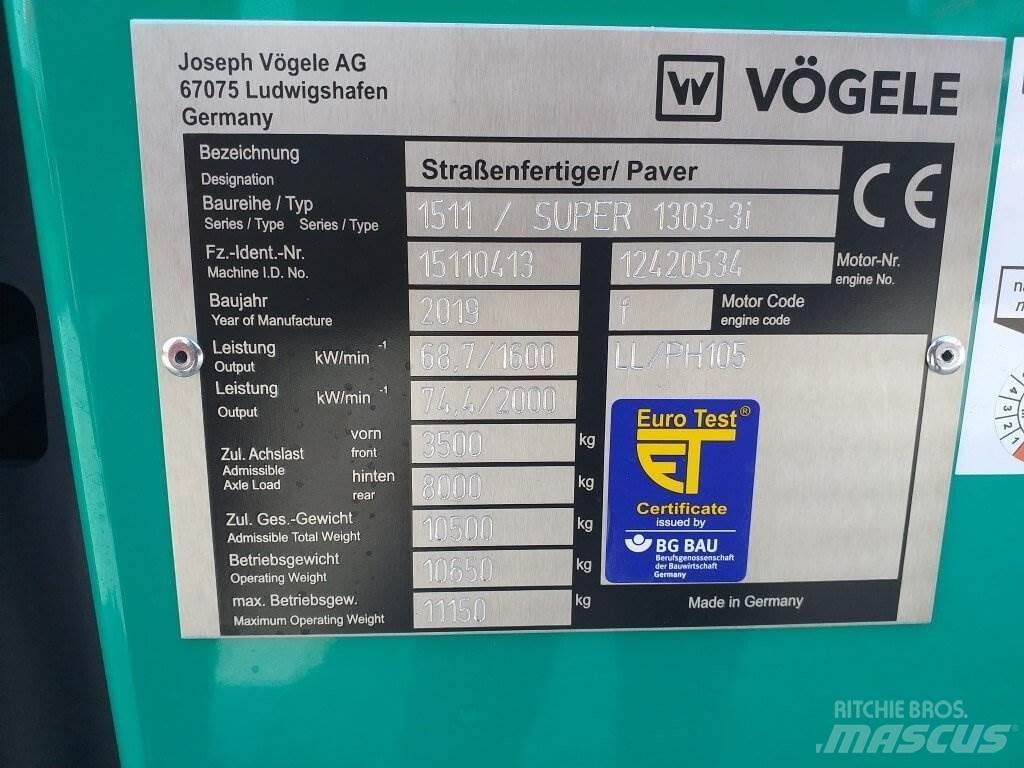 Vögele Super 1303-3i Strassenfertiger