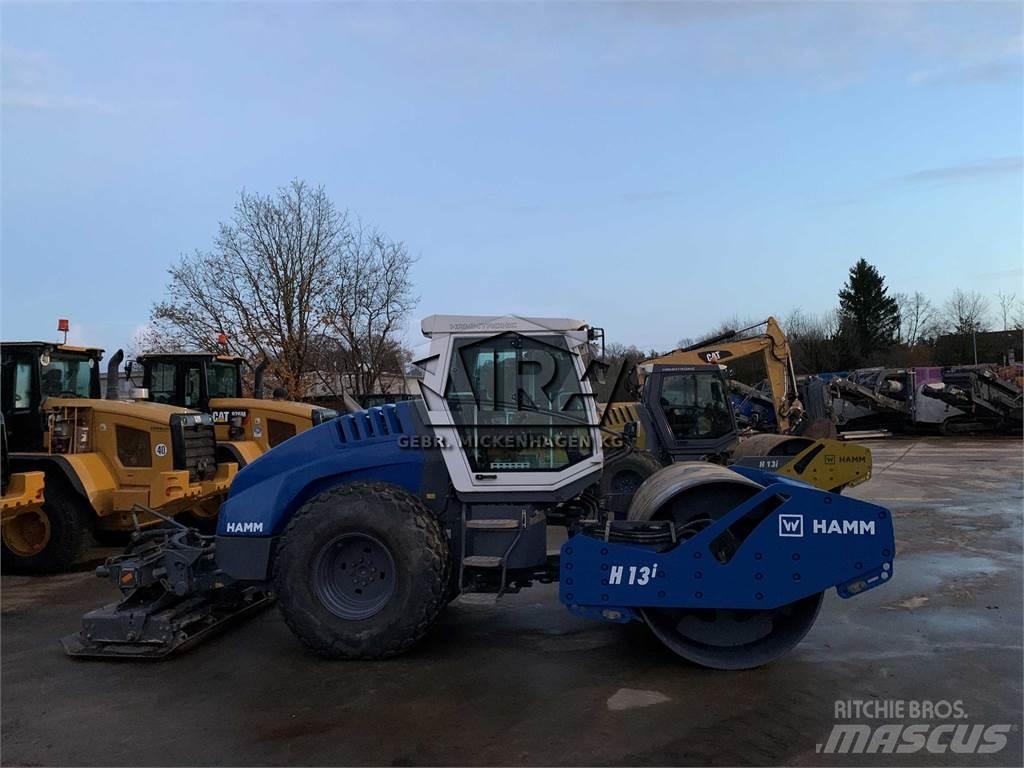 Hamm H 13i + Platten Walzenzüge