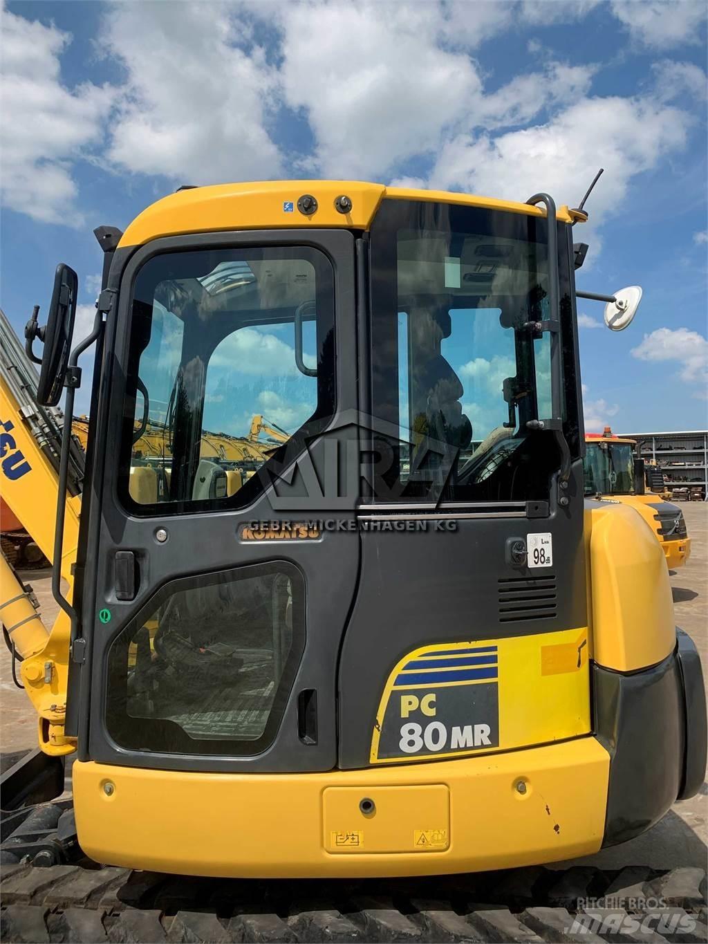 Komatsu PC80 MR-3 Minibagger < 7t