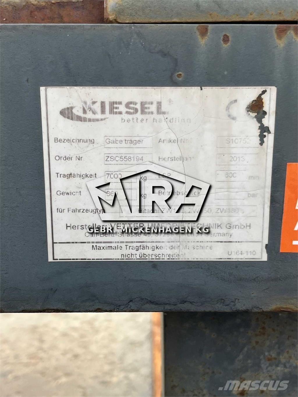 Volvo SW / L90 Gabeln