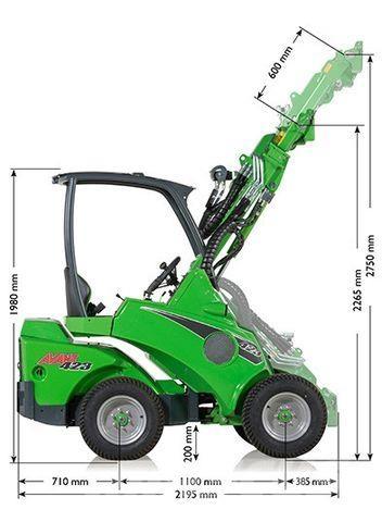 Avant Tecno 423 Radlader