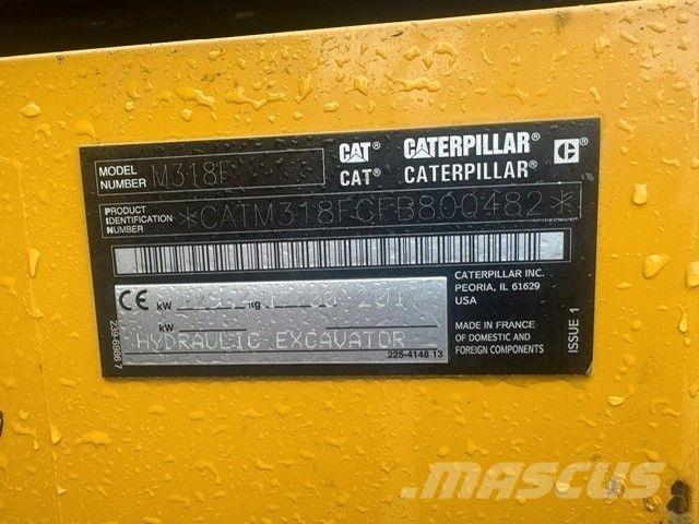 CAT M318F Mobilbagger